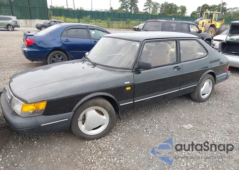 1991 Saab 900 S z USA, uszkodzony, nr VIN YS3AK35E4M7000528